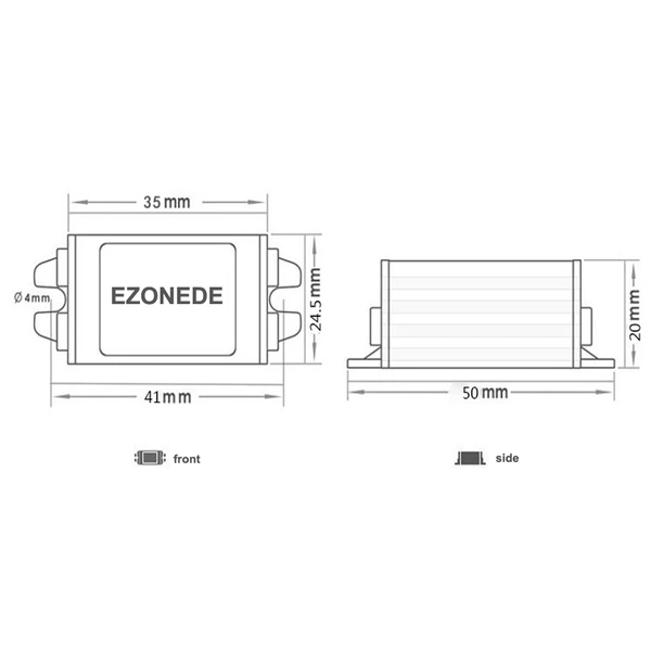 DC-DC Converter 8-22V to 1-15V
