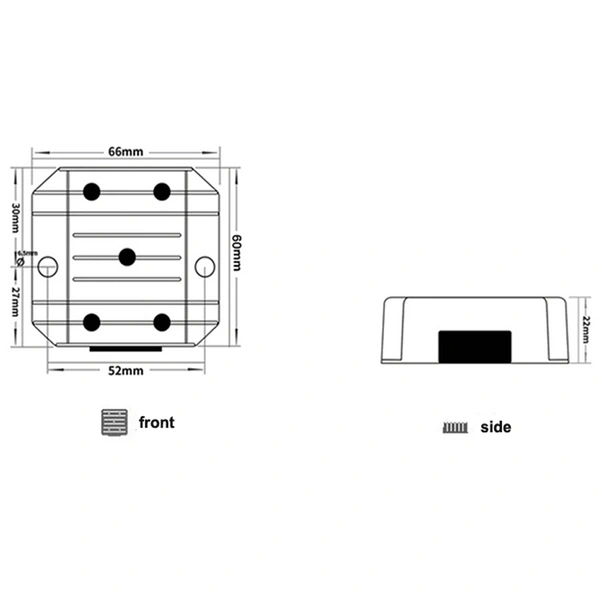 12V 24V to 5V 10A 50W Step Down Converter