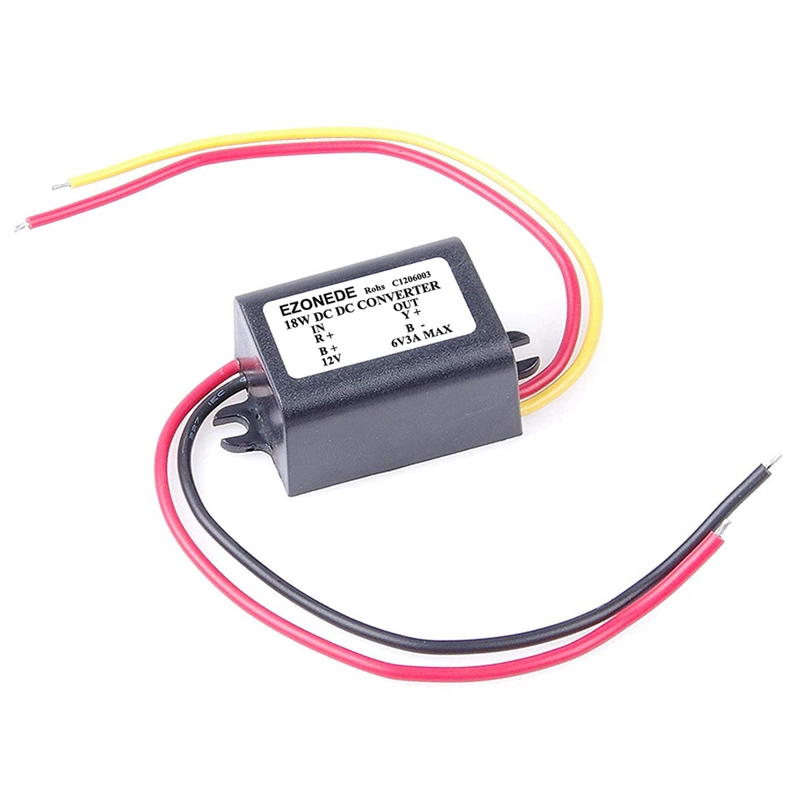 DC-DC Converter 12V to 6V 3A 18W