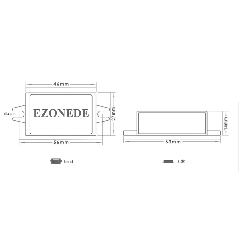 DC-DC Converter 12V/24V to 3.7V