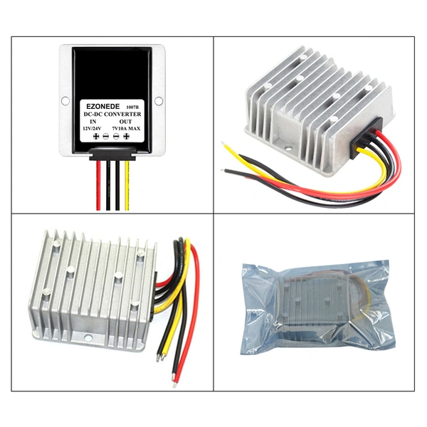 DC-DC Converter 12V 24V to 7V 10A 70W