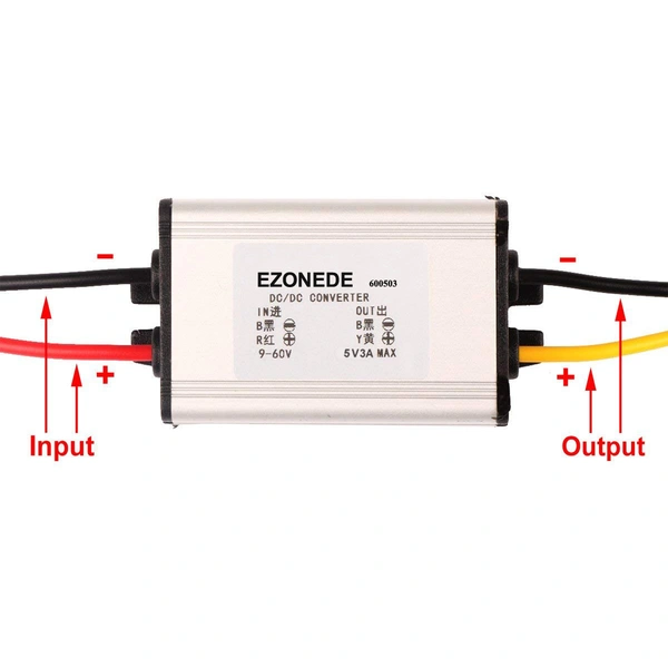 DC/DC Converter 12V 24V to 5V 3A 15W