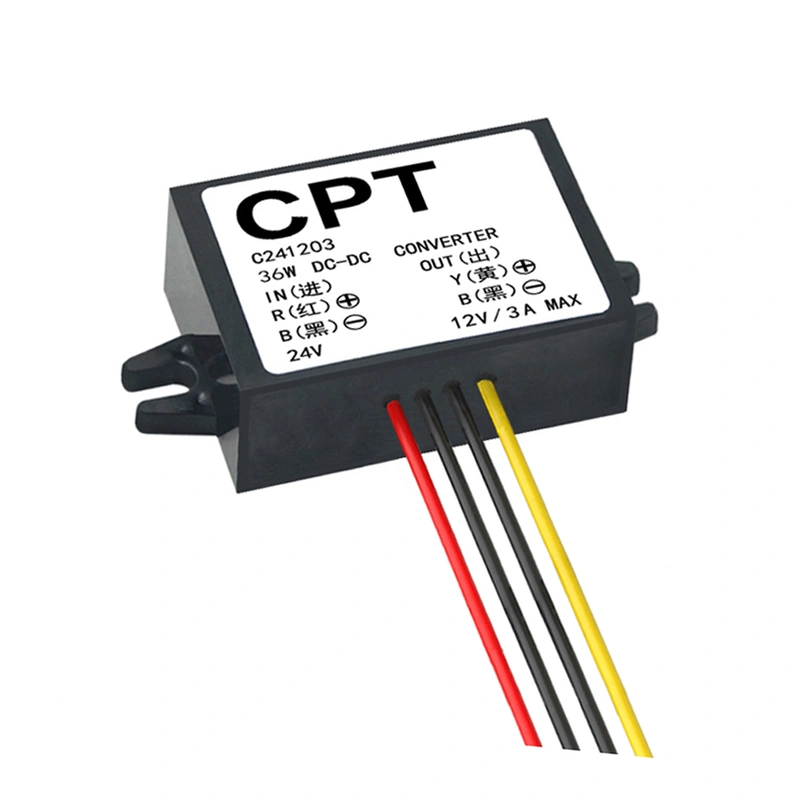 DC-DC Converter 24V to 12V 3A 36W