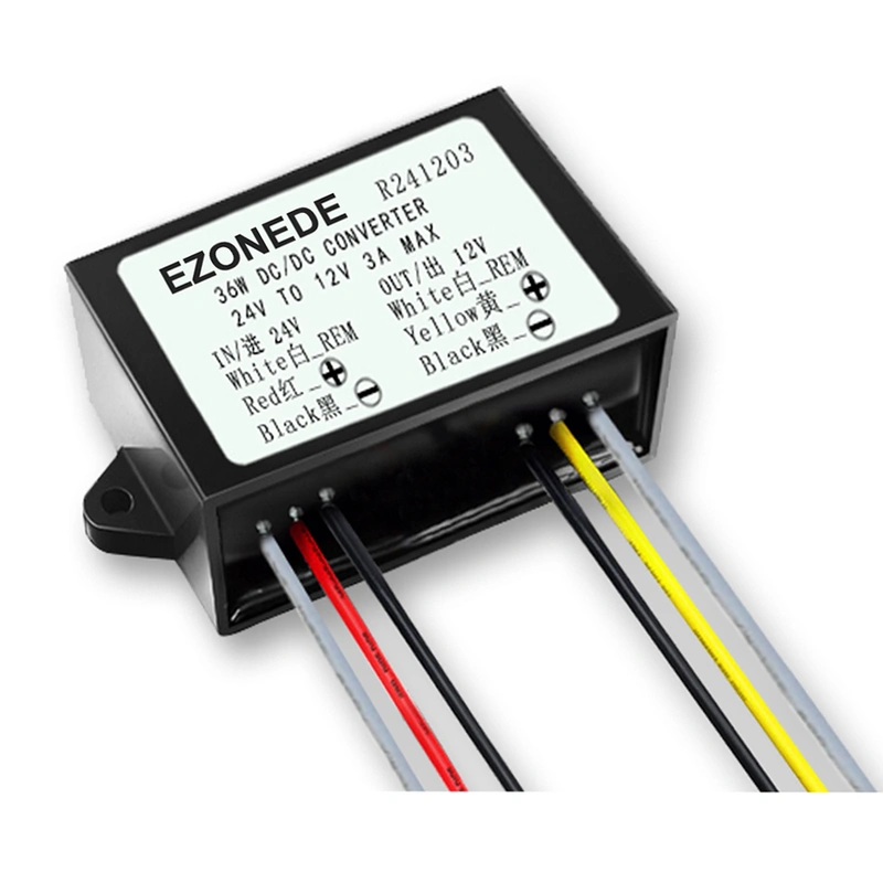 DC-DC Converter 24V to 12V 3A 36W