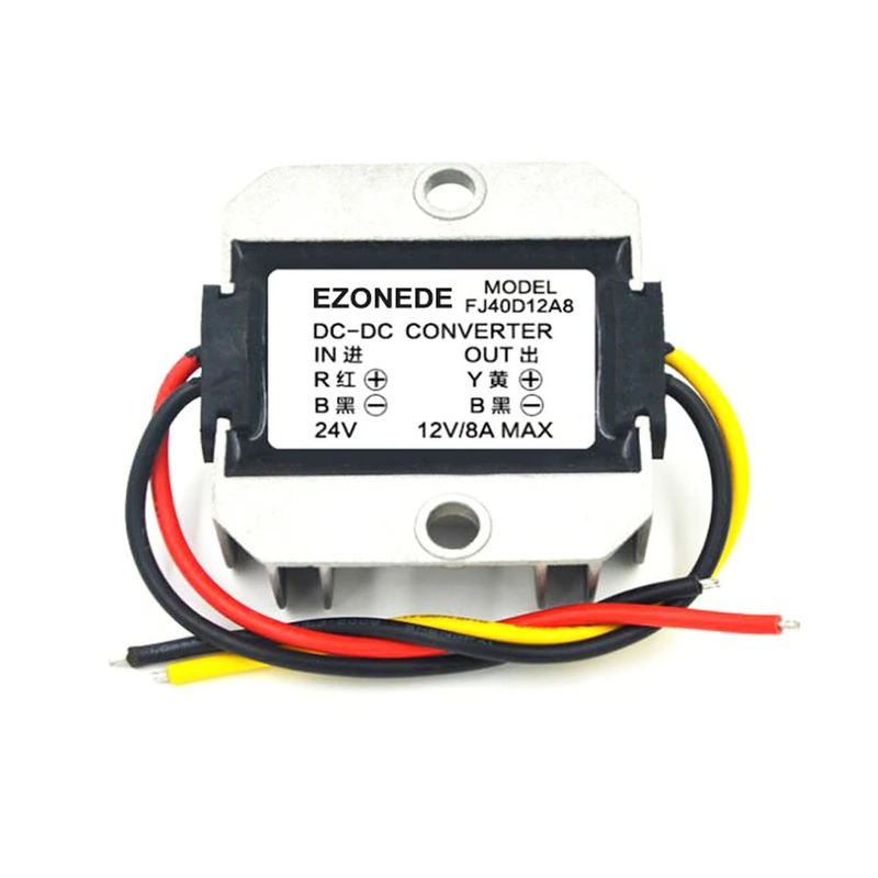 DC-DC Converter 24V to 12V 8A 96W