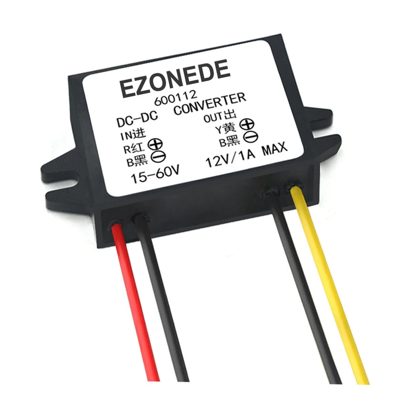 DC-DC Converter 36V to 12V 1A 12W