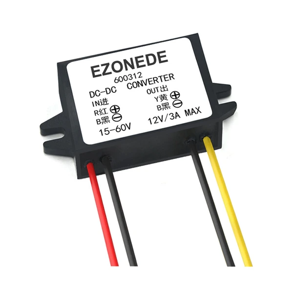 DC-DC Converter 36V to 12V 3A 36W