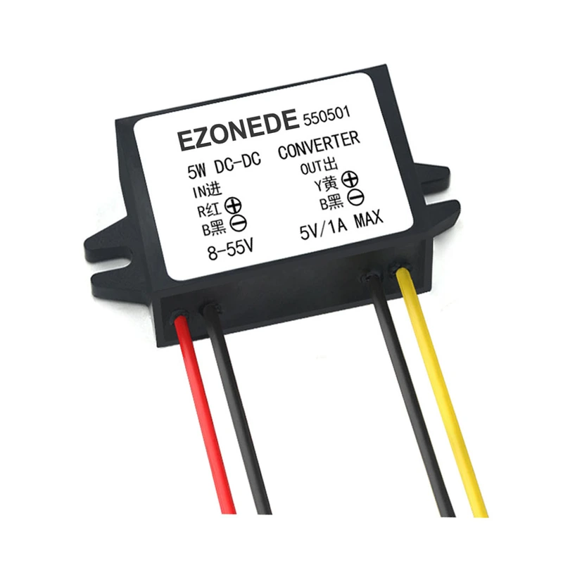 DC-DC Converter 48V to 5V 1A 5W