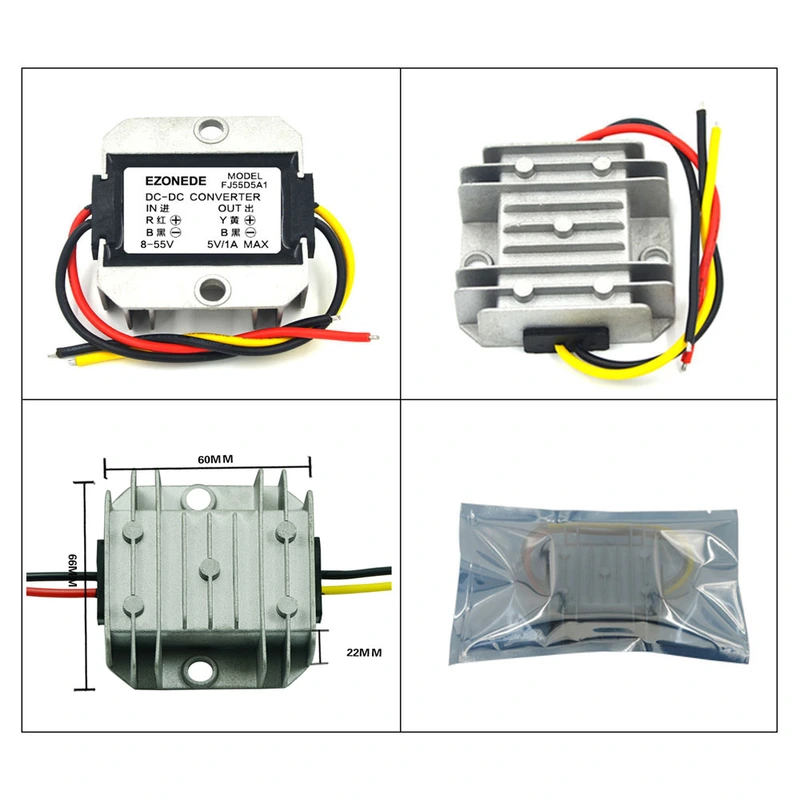 DC-DC Converter 48V to 5V 1A 5W