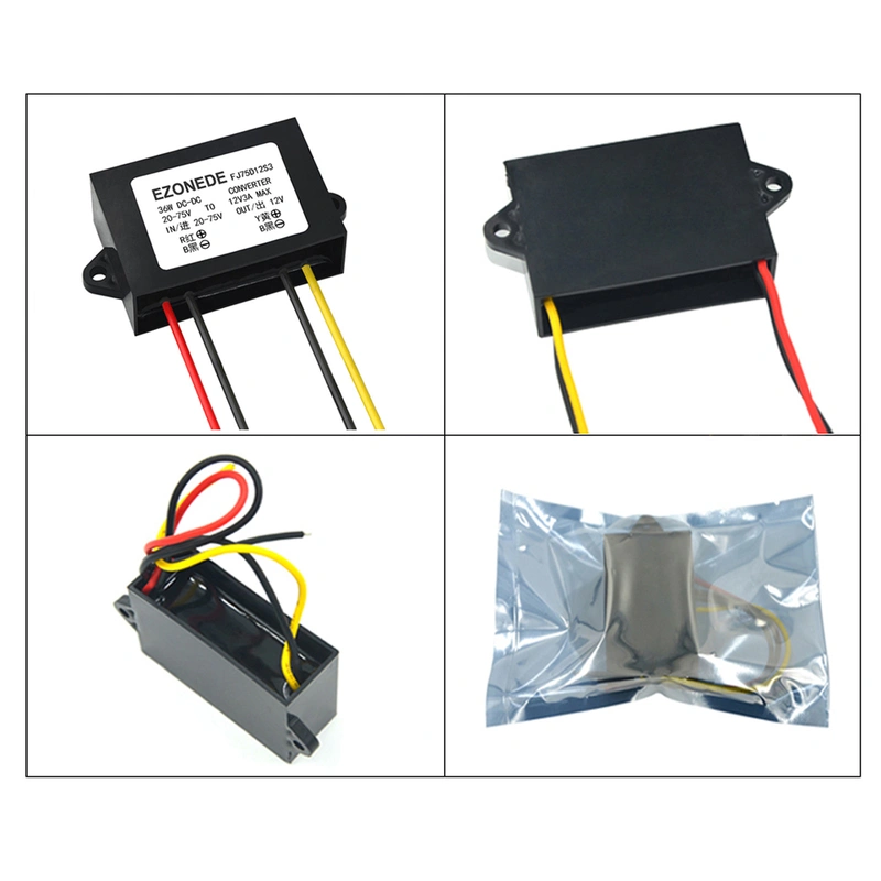 DC-DC Converter 48V to 12V 3A 36W
