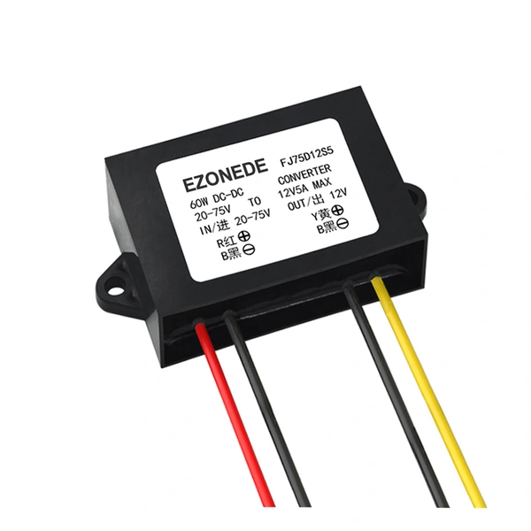 DC-DC Converter 48V to 12V 5A 60W