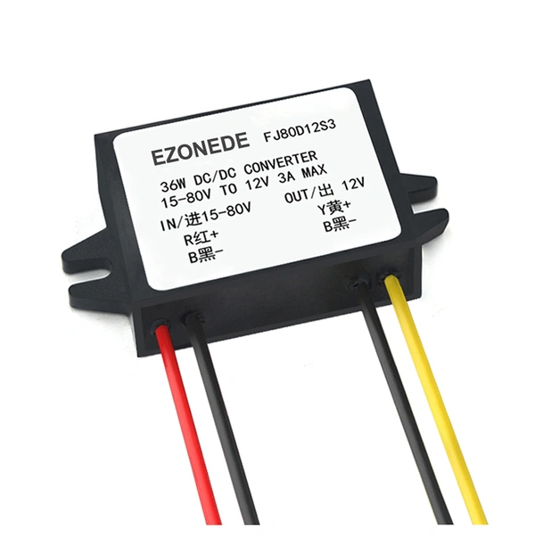 DC-DC Converter 60V to 12V 3A 36W