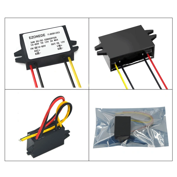 DC-DC Converter 60V to 12V 3A 36W