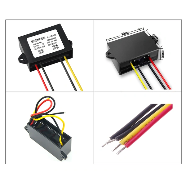 DC-DC Converter 60V to 24V 2A 48W