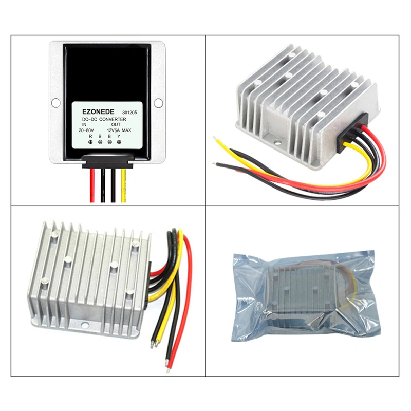 DC-DC Converter 72V to 12V 5A 60W