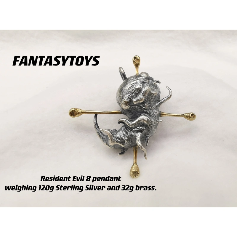 fantasytoys re8 chris 925er Sterlingsilber + Messingring