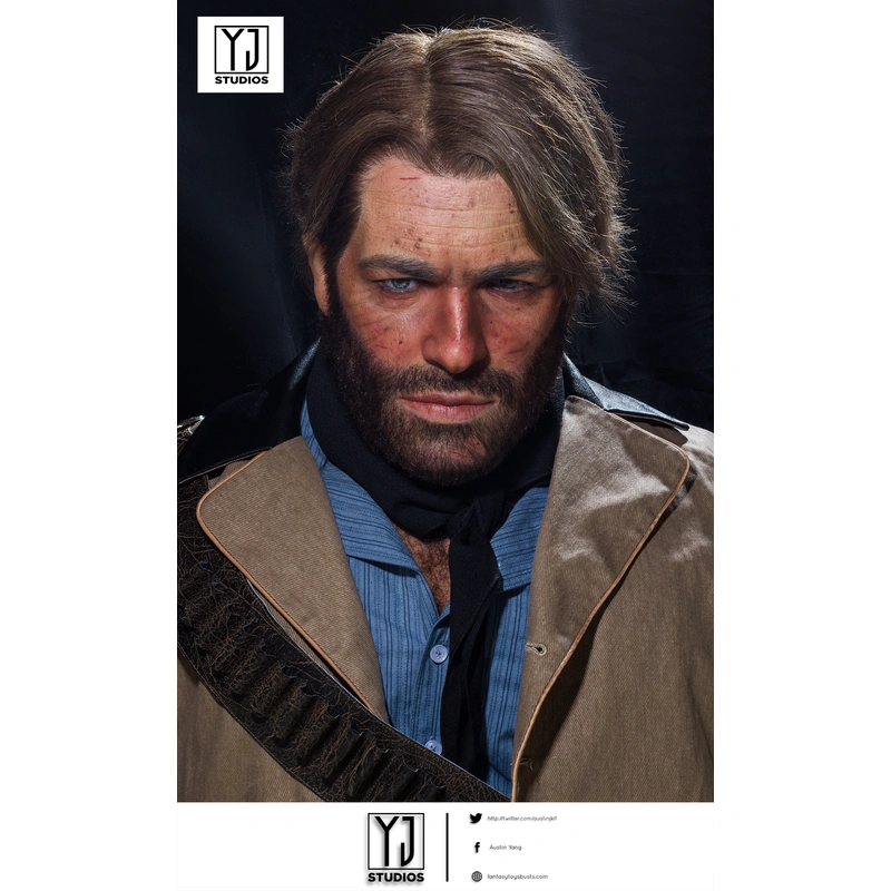 YJStudios Red Dead Redemption 2 Arthur Morgan  1:1 Bust