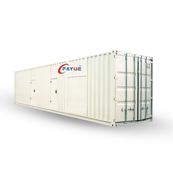 High Quality Heavy Duty Diesel Generator Set by 20ft / 40ft Container