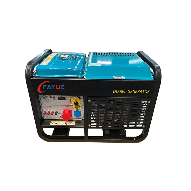 High Quality 4.2kw Open Type Air cooled Portable Diesel Generator 