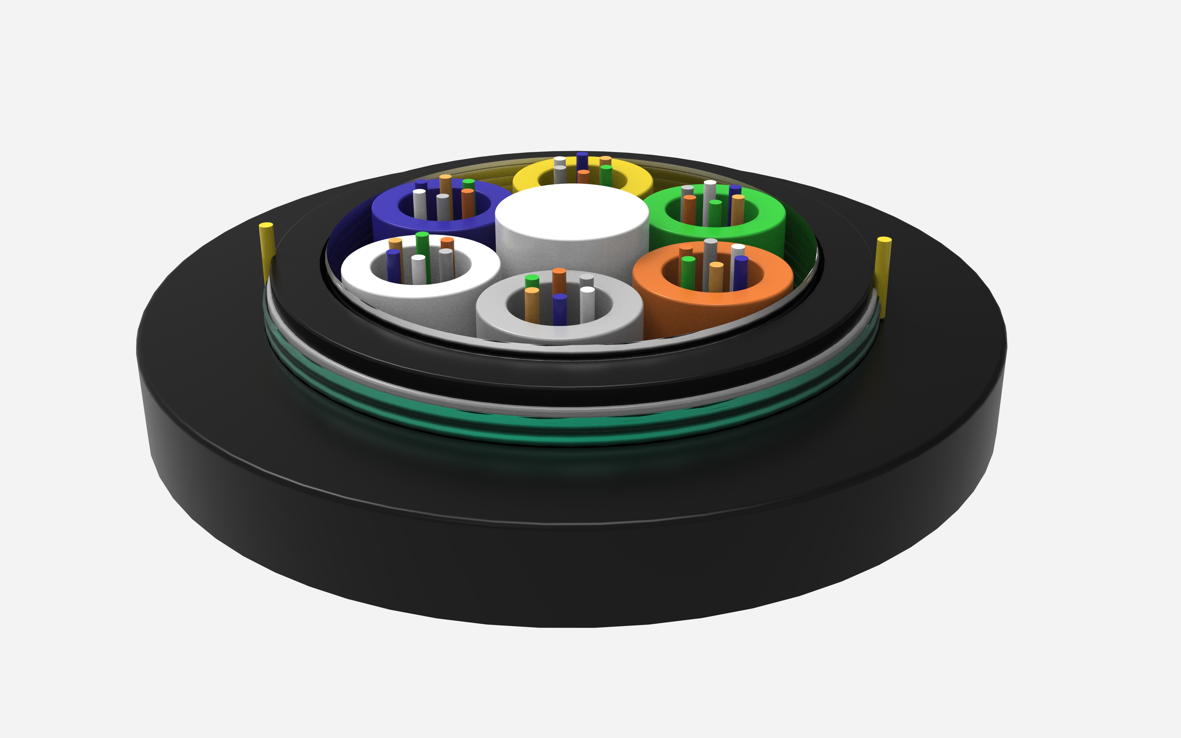 Fibroad |GYFZA53-Direct buried in frequently lighting areas