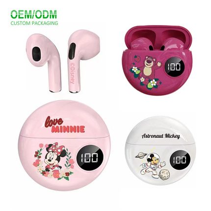  Bluetooth Eerphone Private Mold Wireless Headset Astronut Mickey Mouse Version 