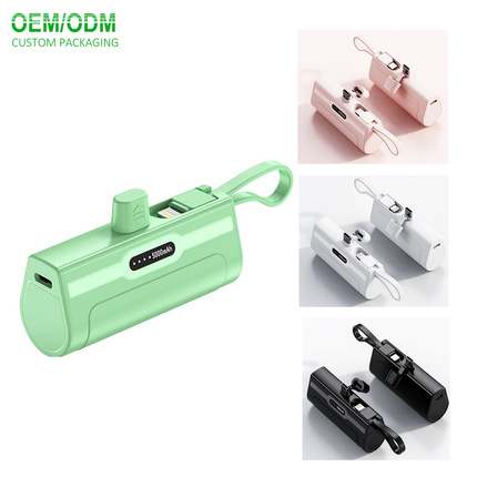 5000mAh Portable Wireless Power Bank Capsule Magnetic Quick Charger