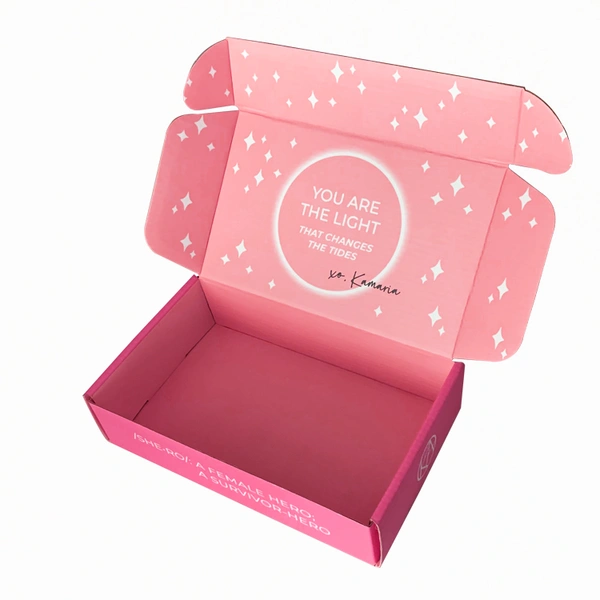 personnaliser une boîte d'emballage de protection de l'environnement pour les gifs