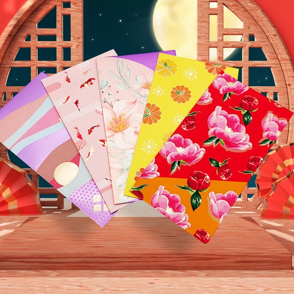 personalizar un sobre rojo para la empresa - regalos promocionales corporativos