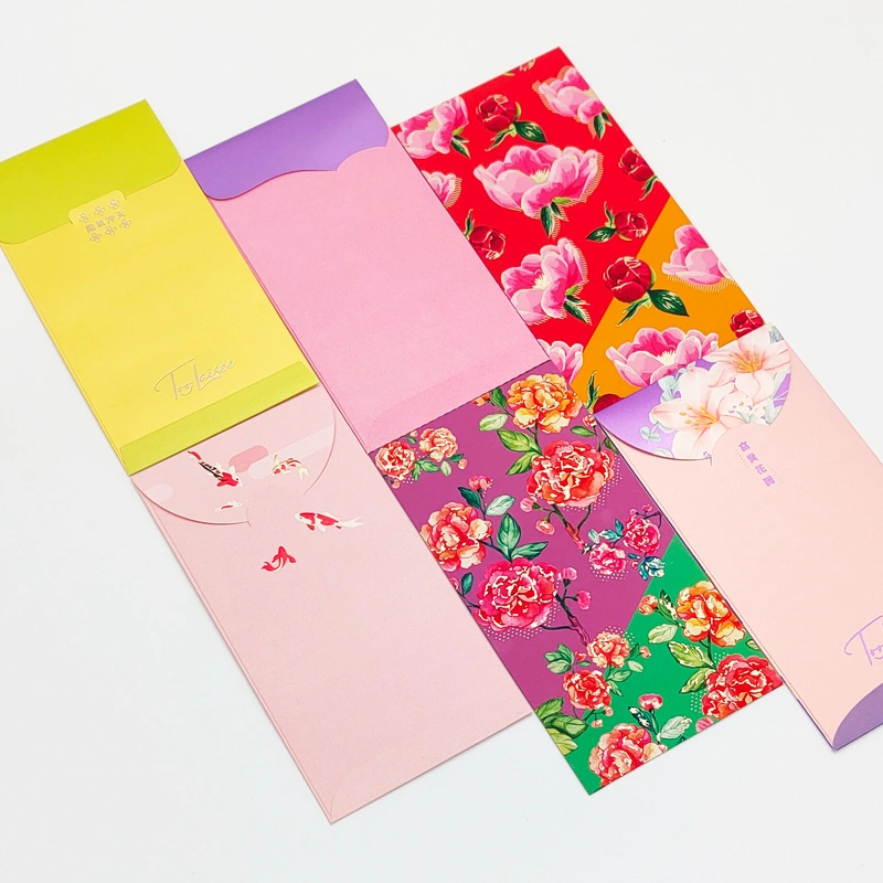 personalizar un sobre rojo para la empresa - regalos promocionales corporativos