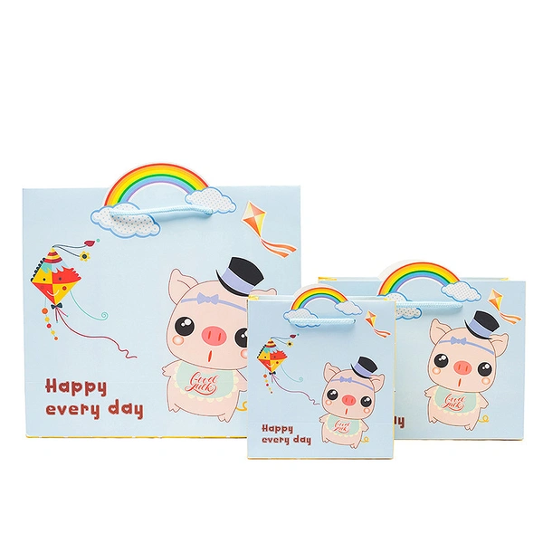 personnaliser le sac à main en papier de protection de l'environnement pour les jouets