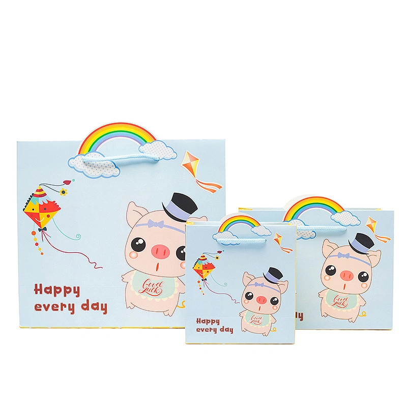 personnaliser le sac à main en papier de protection de l'environnement pour les jouets