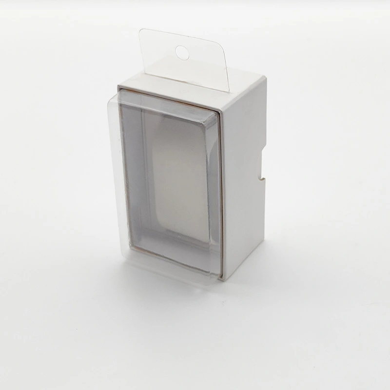 Watch box packaging in supermarket, hook watch box