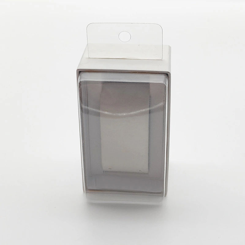 Watch box packaging in supermarket, hook watch box