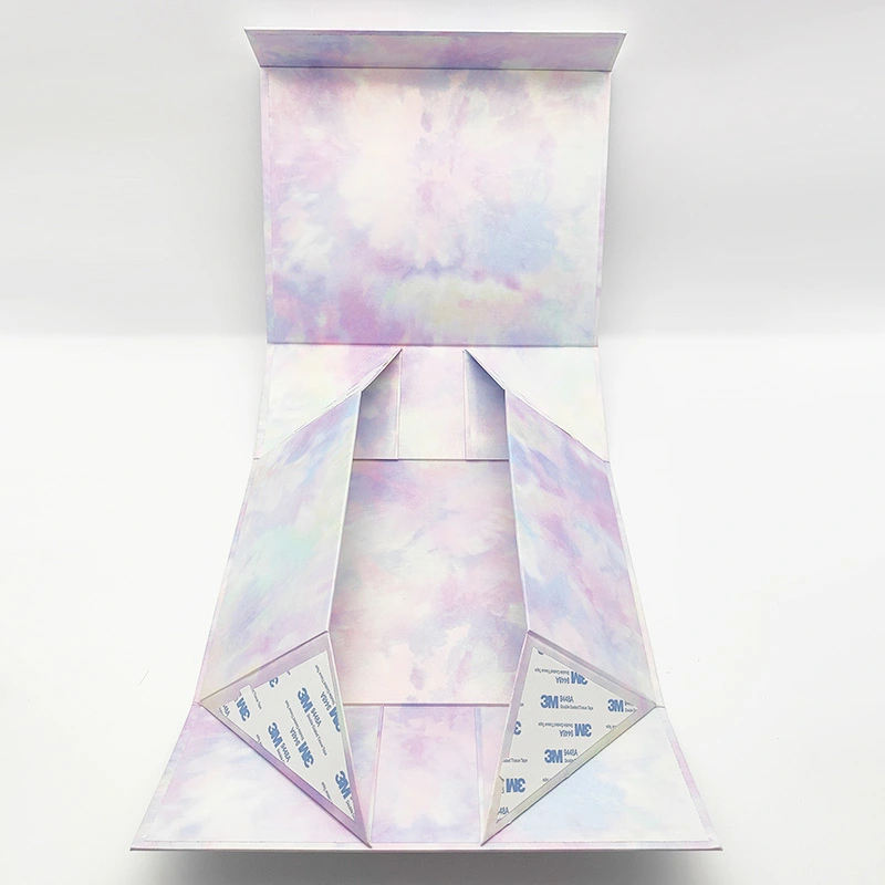 personnaliser une boîte cadeau pliante à faible coût logistique