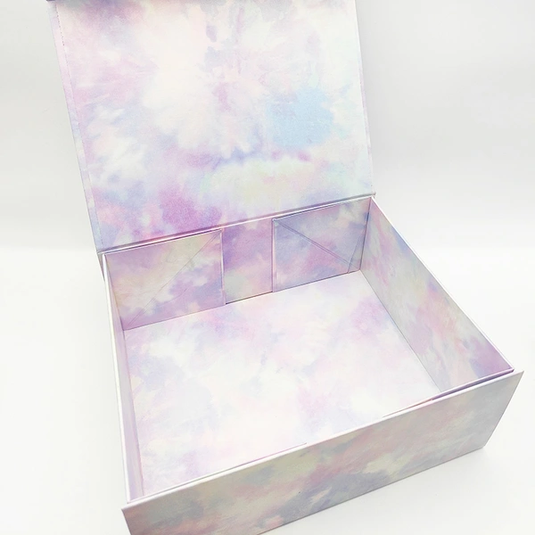 personnaliser une boîte cadeau pliante à faible coût logistique