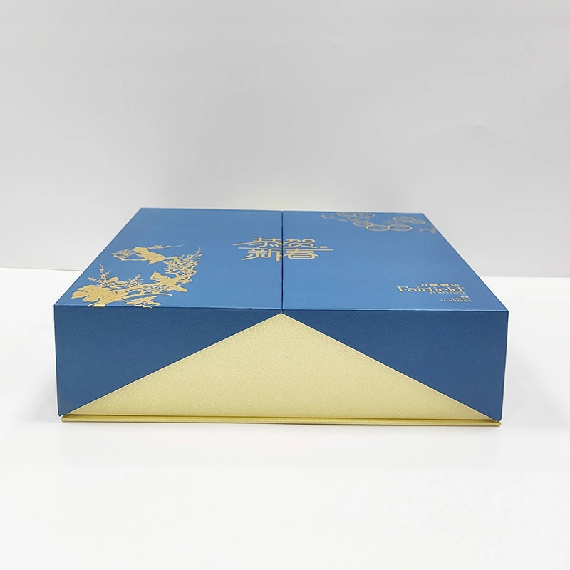 personnaliser une boîte d'emballage cosmétique, une boîte cadeau cosmétique à double porte