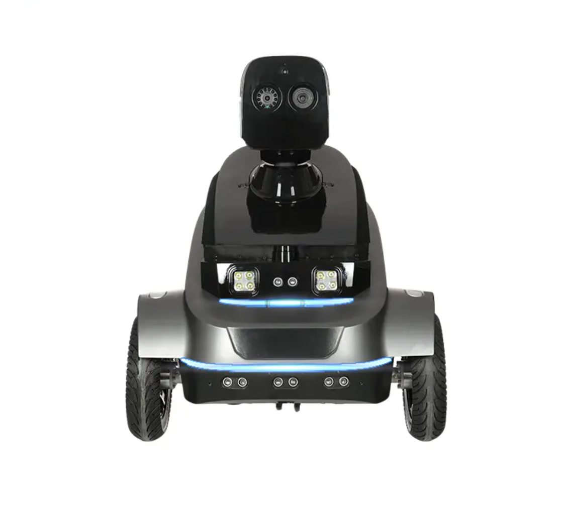 Smart Home Security Autonomous Mobile Robot with Various Indoor Vision Sensors and Automatic Alarm Warning Patrol Roboter