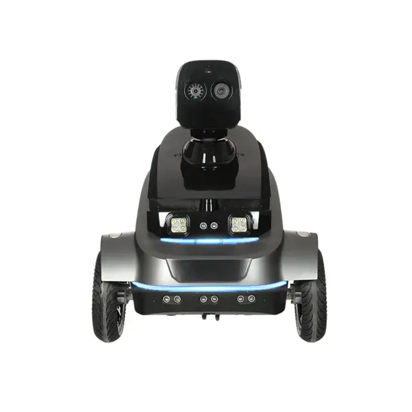 Smart Home Security Autonomous Mobile Robot with Various Indoor Vision Sensors and Automatic Alarm Warning Patrol Roboter