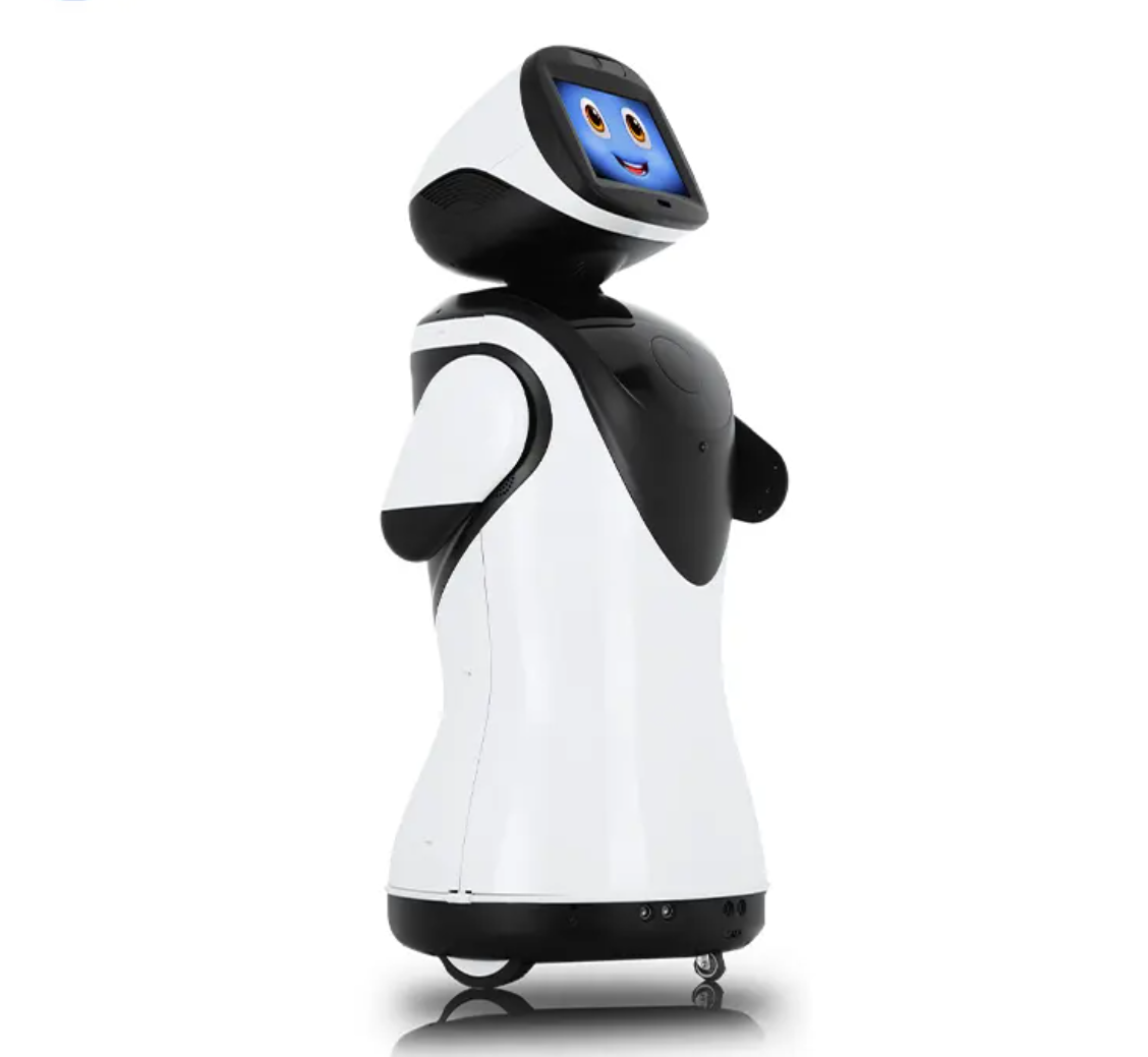 Business Intelligent Interaction Welcome Transformer Robot Face Recognition Chat Reception Dancing Robot for Commercial Use