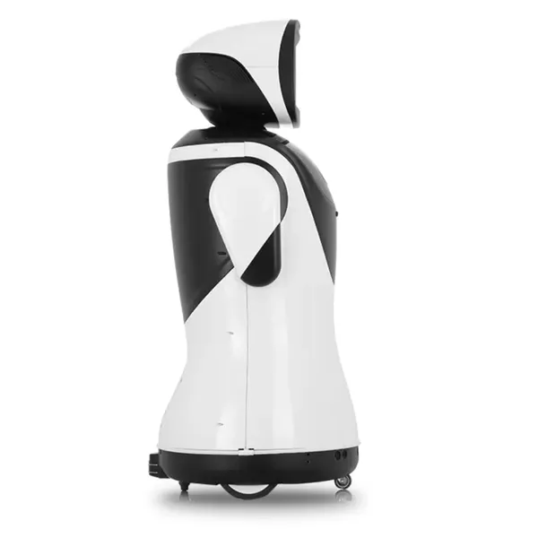 Business Intelligent Interaction Welcome Transformer Robot Face Recognition Chat Reception Dancing Robot for Commercial Use