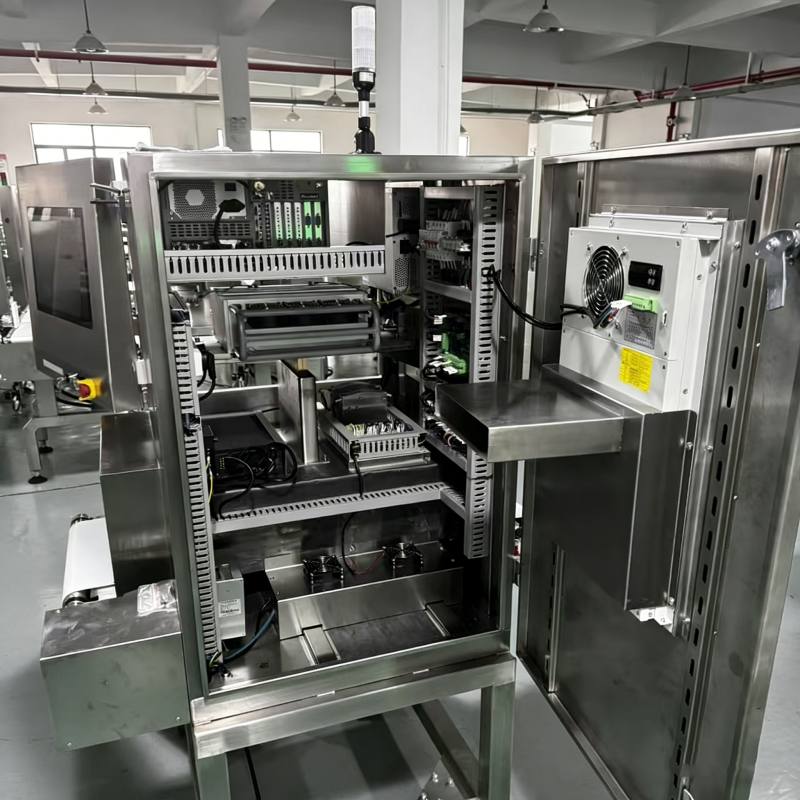 Production of fillet special X-ray fishbone detection machine, completely realize the fishbone "zero" residue