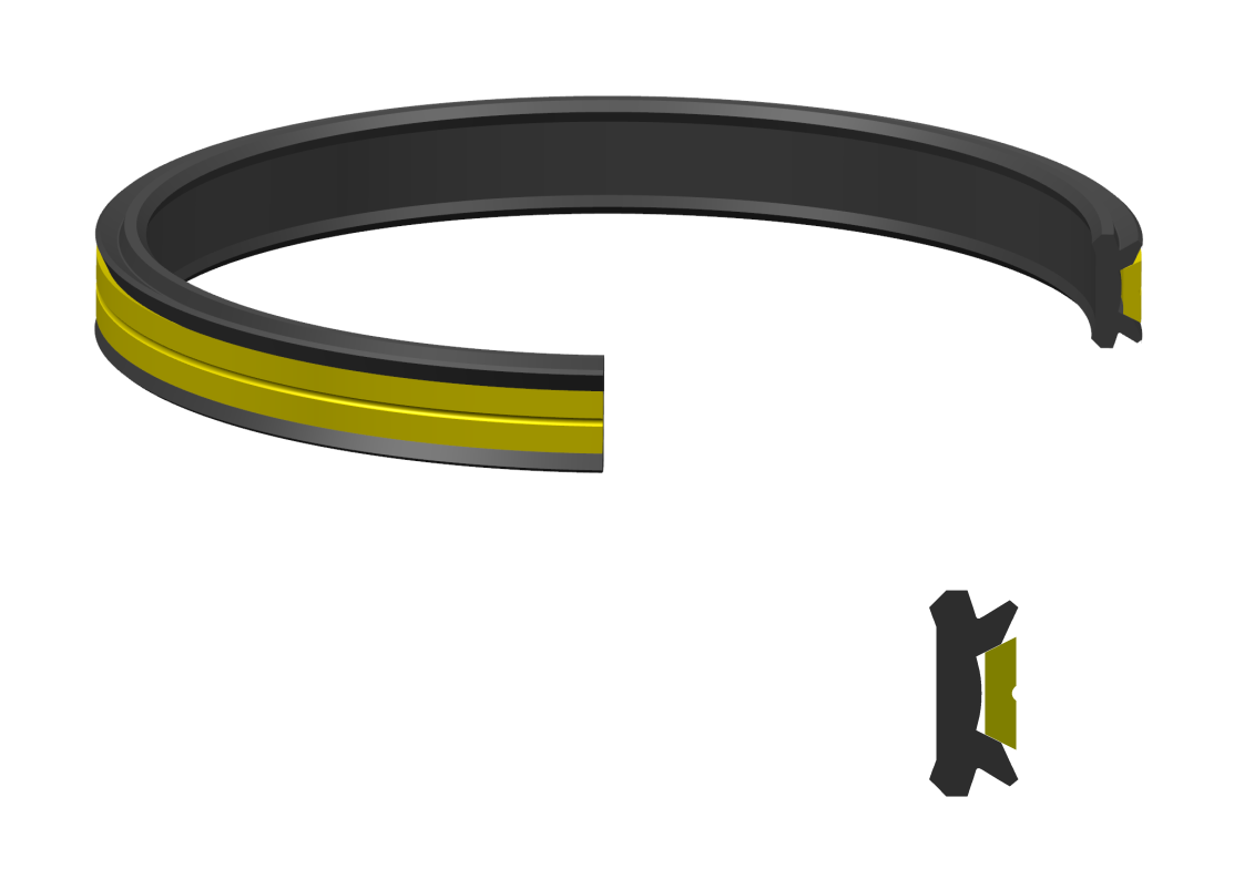 How to improve the performance of piston combination seal structure