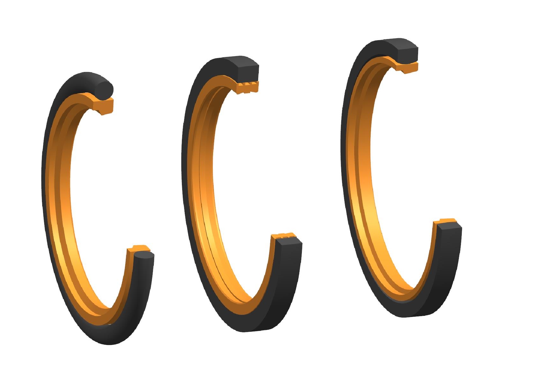 Function and design of piston rod seal ring