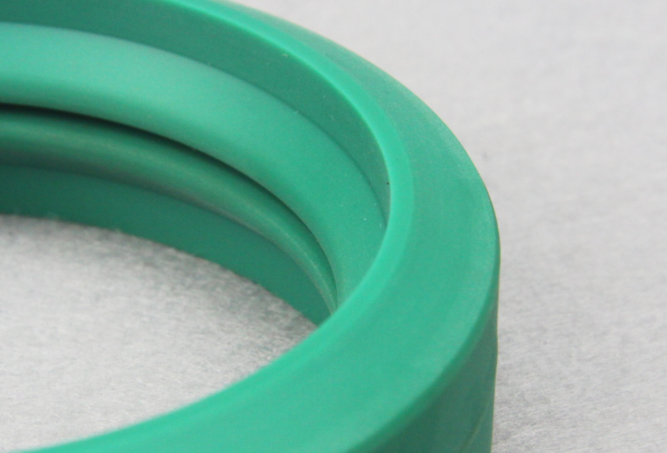 What are the characteristics of adult silicone material?