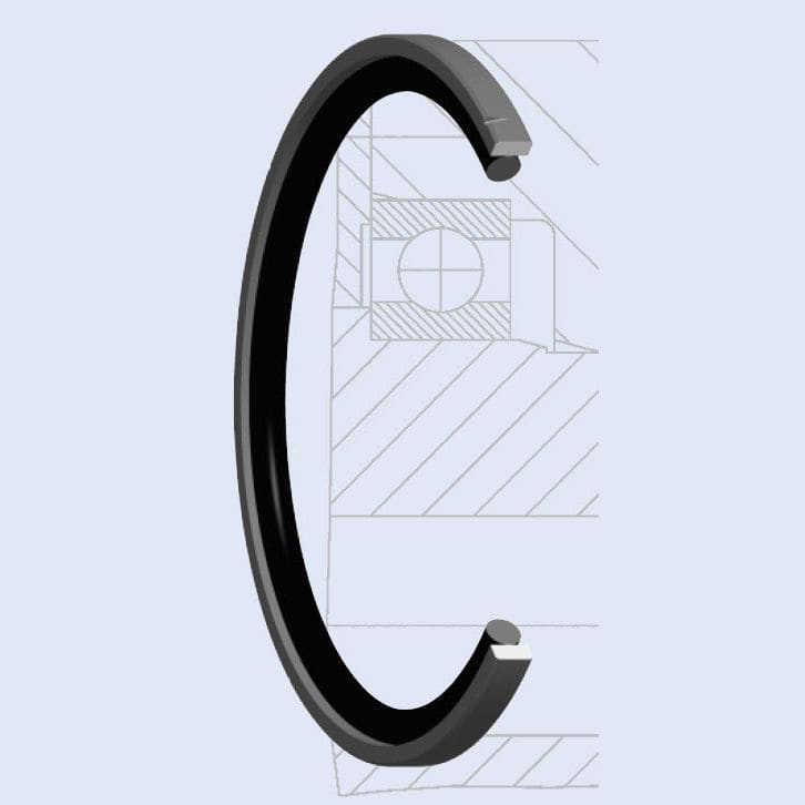 How to install rotary shaft lip type seals?