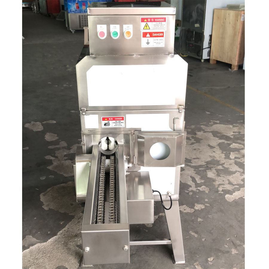 Trilladora comercial automática de maíz tierno fresco empacada y será transportada por avión a Colombia en 2020