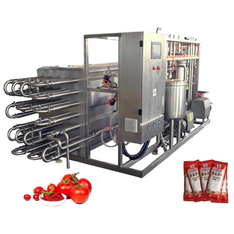 planta de processamento de pasta de tomate, máquina de fazer pasta de tomate