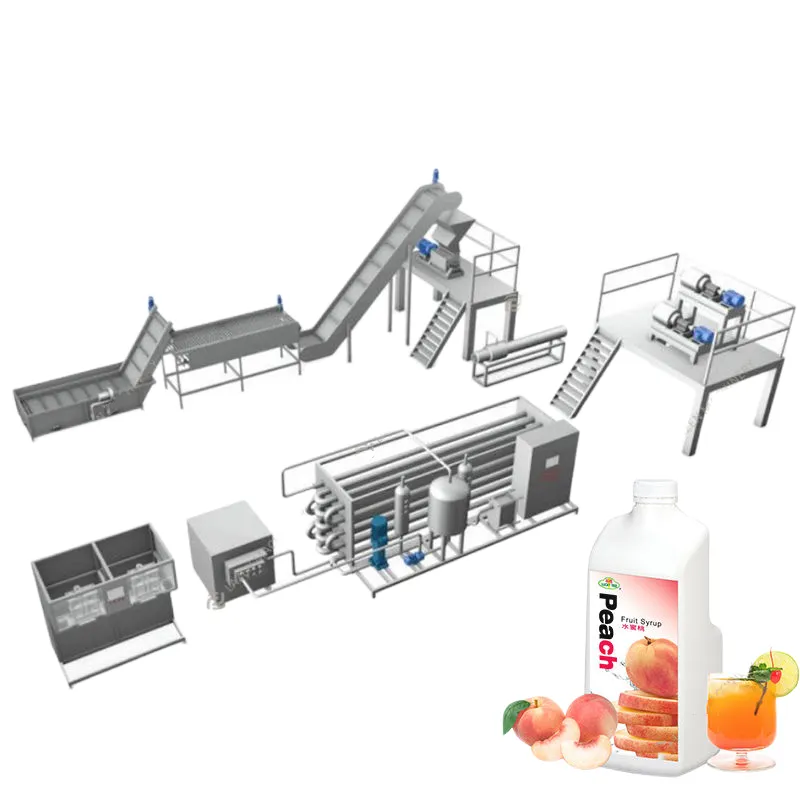 Máquina de puré de melocotón, máquina de puré de albaricoque, máquina de puré de ciruela