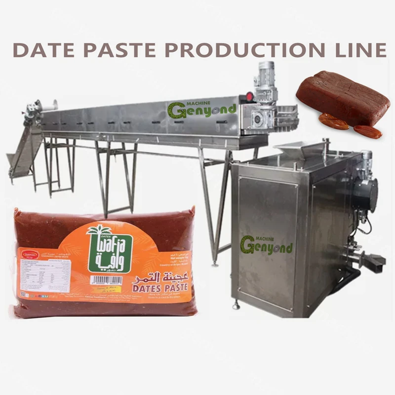 máquina de polpação de pasta de tâmaras, máquina de fabricação de pasta de tâmaras