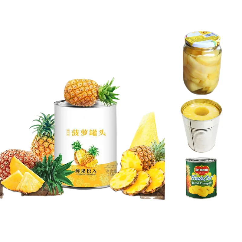 equipamento de produção de abacaxi enlatado